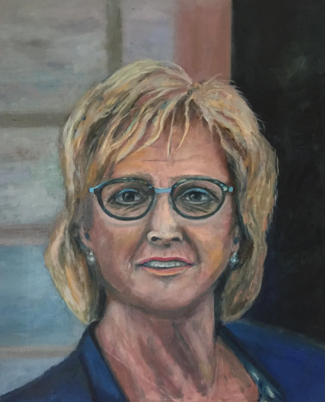 Schilderij: Portret Jet