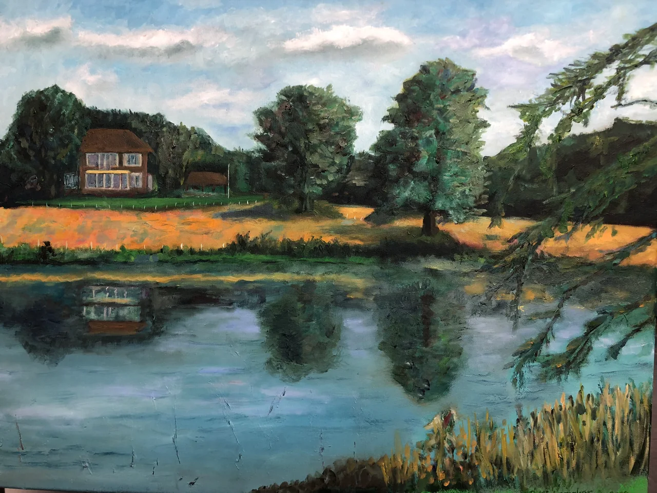 Schilderij: De Hakenberg