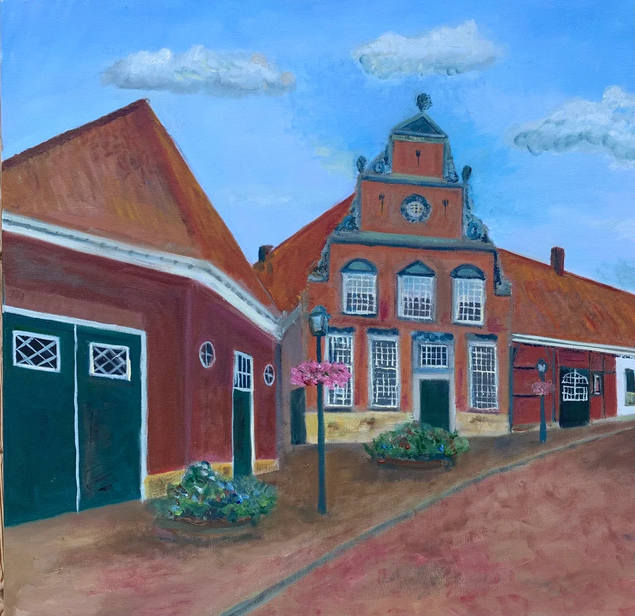 Schilderij: Palthehuis, Oldenzaal